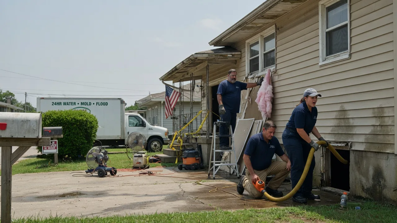 Water Damage Repair in Tabor, SD near me